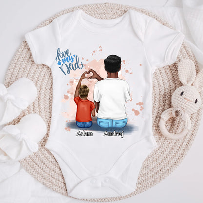 Tričká s potlačou pre otca + syn #18