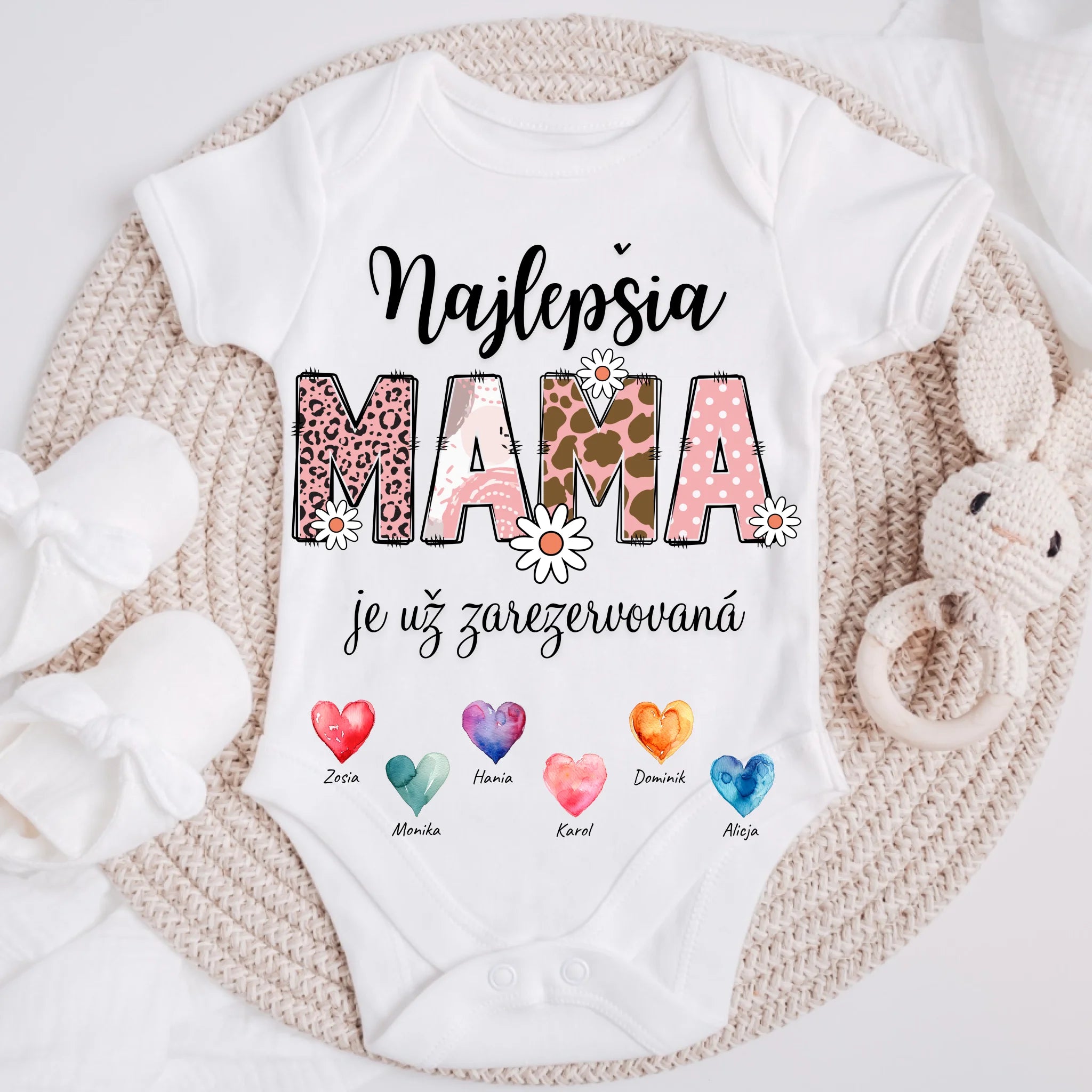 Tričká s potlačou - mama + 1-6 detí #144