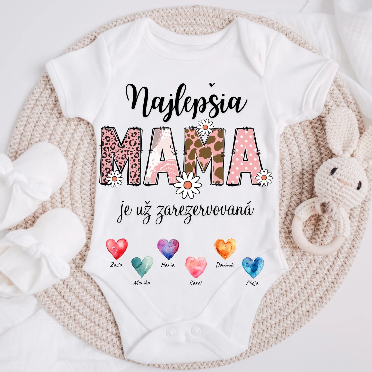 Tričká s potlačou - mama + 1-6 detí #144