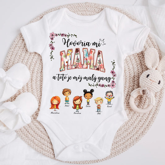 Tričká s potlačou - mama + 1-6 detí #121