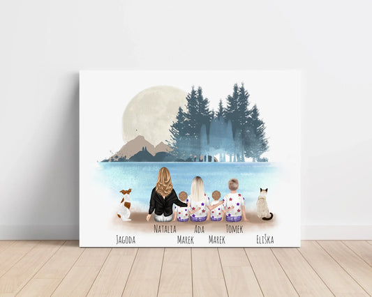 Obraz na plátně - Rodinný #19