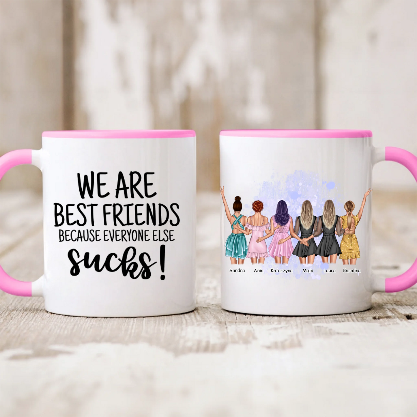 Hrnčeky pre priateľky max. 2-6 osoby #10