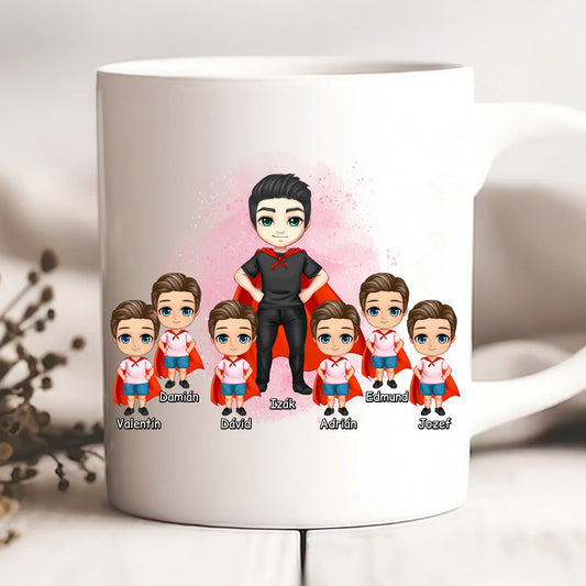 Hrnček pre otca + 1-6 dieťa		#S40