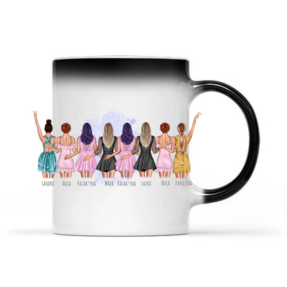 Hrnčeky pre priateľky 8 osoby #11u