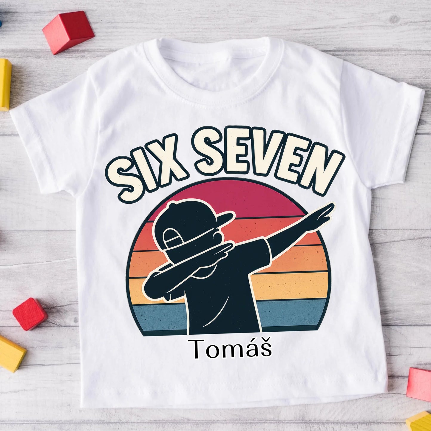 Detské tričko - 67 - six seven - Darček na Vianoce #6428