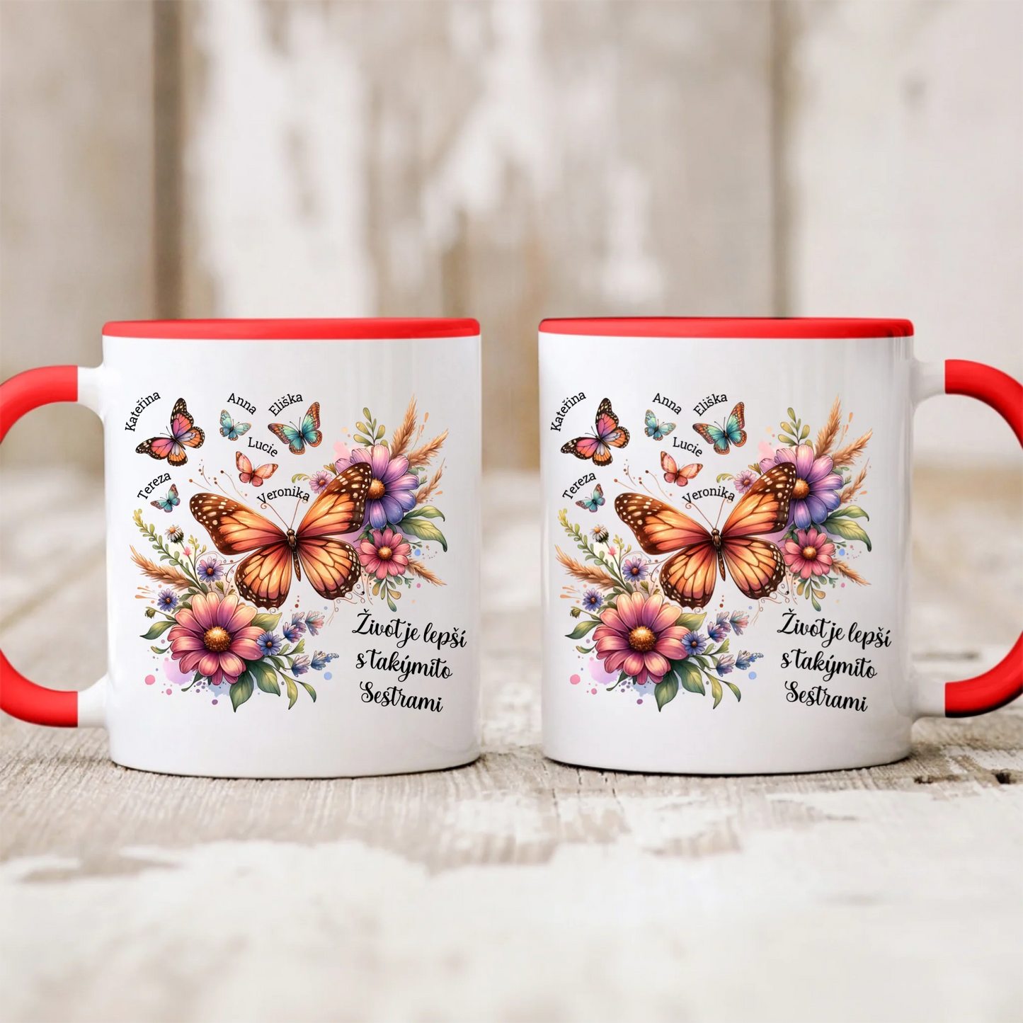 Hrnček pre sestry/kamarátky – Život je lepší s takýmito sestrami #82134