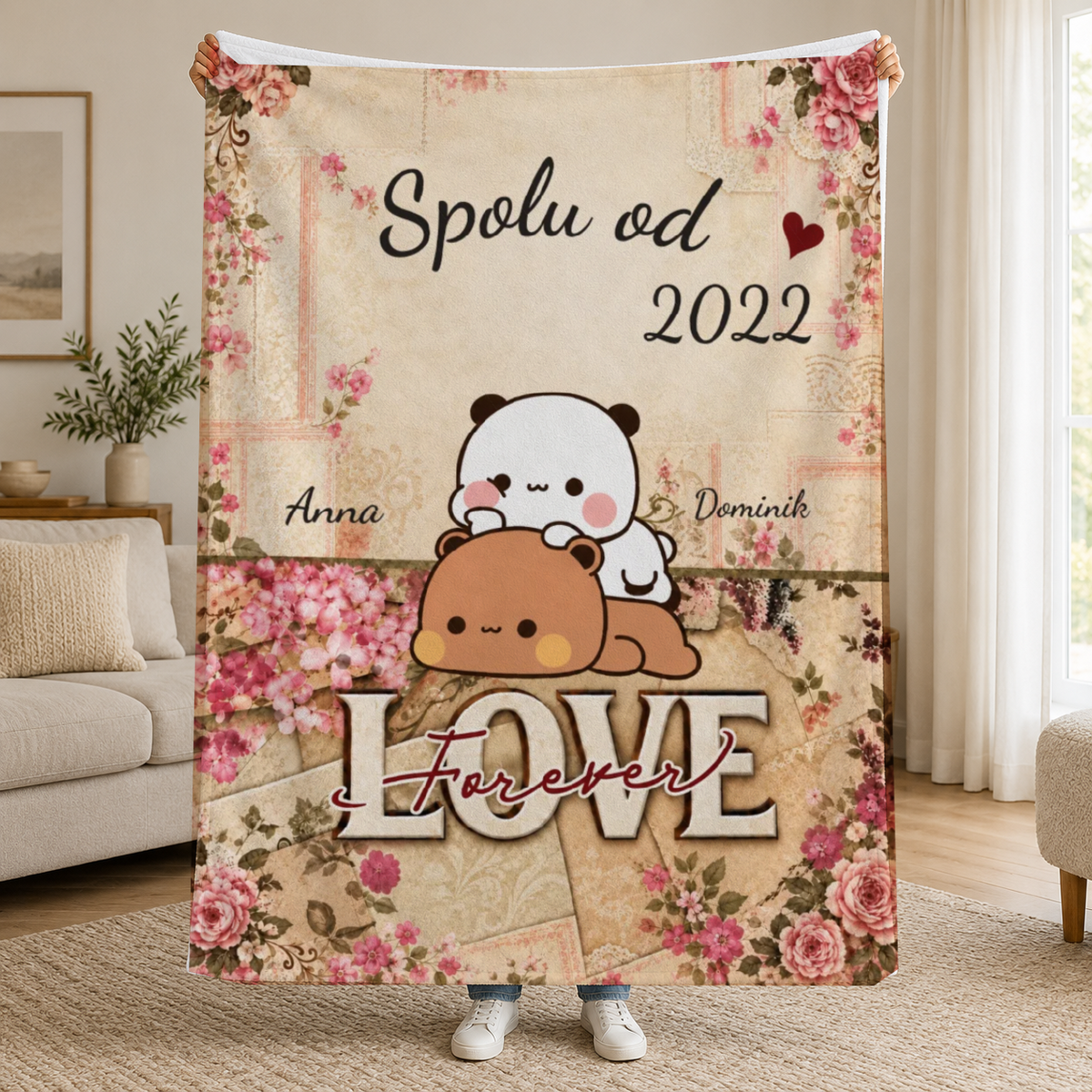 Personalizovaná deka – spoločne pre páry #436211 [PC-MOCKUP:cmut0ugj50001mk0y7ypw366m:40f745e846f426cac03e8a5f:40f745e846f426cac03e8a5f702e04b203c1c53816eab7546d05847e9742cce3]