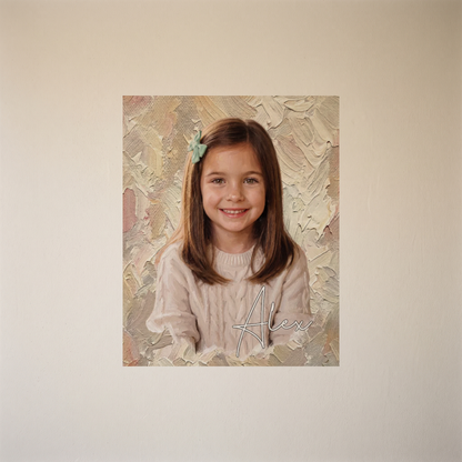 Obraz na plátne s fotografiou v štýle olejomaľby a menom – Personalizovaný #98468 [PC-MOCKUP:cmvmelblu000lqs3njfdeessq:8681e504b9786d3436cd07e4:8681e504b9786d3436cd07e4cfcc3c92a58e44bccab372d9f60056476973a994]